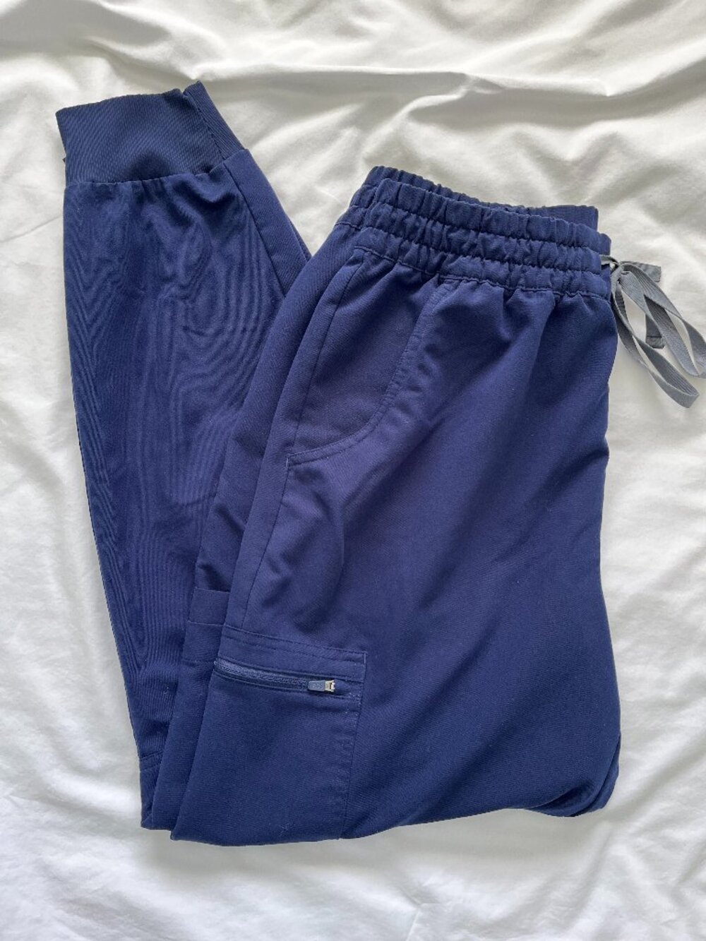 Navy women's Figs Scrub Pants